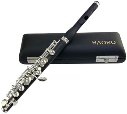 HAORQ Piccolo Flute With Case C Key