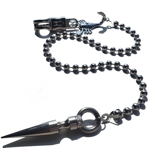 pinda Motorcycle Spike Whip With Scorpion Detail - Image 3