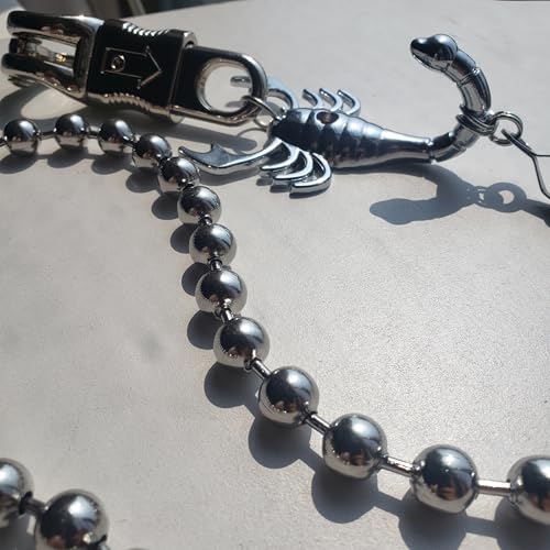 pinda Motorcycle Spike Whip With Scorpion Detail - Image 4