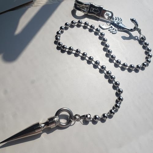 pinda Motorcycle Spike Whip With Scorpion Detail - Image 5