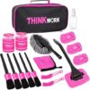 THINKWORK Pink Car Duster Interior Kit