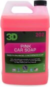 3D Pink Car Wash Soap, 1 Gallon