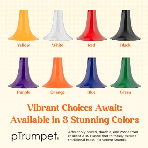 PINSTRUMENTS Plastic Trumpet With Bb Authentic Sound - Image 3