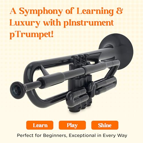 PINSTRUMENTS Plastic Trumpet With Bb Authentic Sound - Image 2