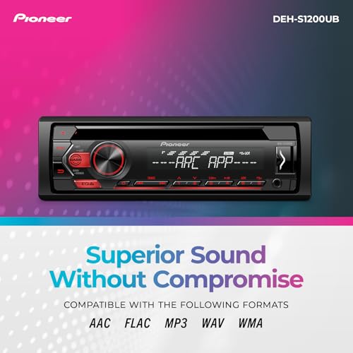 Pioneer Single Din CD Receiver With USB/AUX - Image 4