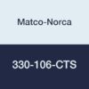 Matco-Norca Pipe Patch Clamp 330-106-CTS, 3″ x 6