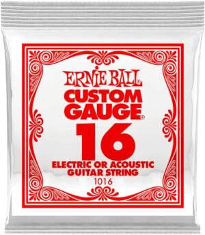 Ernie Ball Plain Steel Electric/Acoustic Guitar String