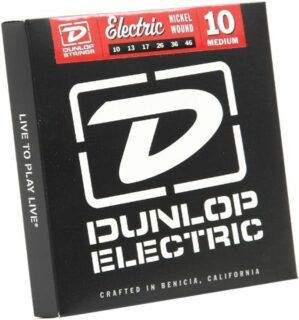 JIM DUNLOP Plain Steel Extra Light Electric Guitar E String, DPS07