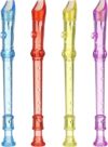Toyvian Plastic Recorder 6 Hole Mini Orchestra