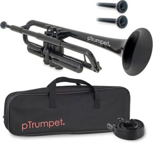 PINSTRUMENTS Plastic Trumpet With Bb Authentic Sound