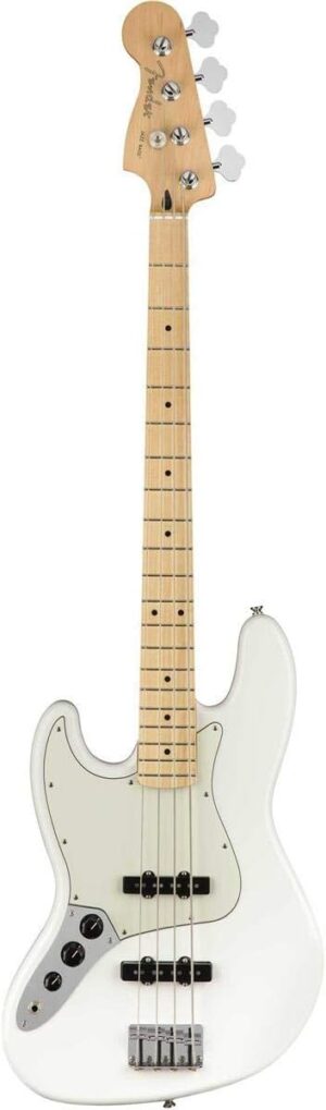 Fender Player Jazz Bass, Polar White, Left-Handed