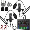 ALPOWL Podcast Equipment Bundle: Audio Interface & Mic
