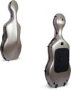 Crossrock Poly Carbon Composite Cello Case, 4/4 Size (CRF1000CEFCHHT)