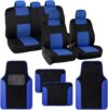 BDK PolyPro Blue Car Seat Covers Set