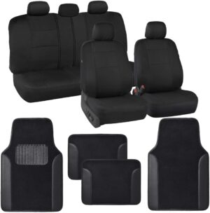 BDK PolyPro Car Seat Covers & Floor Mats Set