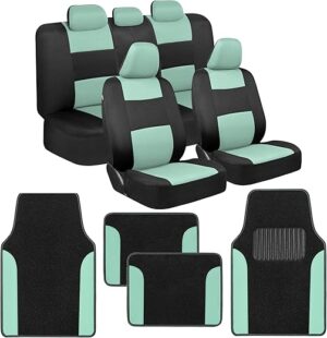 BDK PolyPro Car Seat Covers & Floor Mats Set
