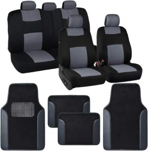 BDK PolyPro Car Seat Covers & Floor Mats Set
