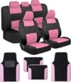 BDK PolyPro Pink Seat Covers & Mats Set
