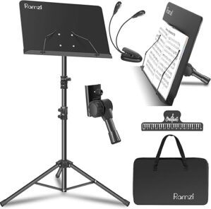 Ramzi Portable 5-in-1 Dual-Use Music Stand