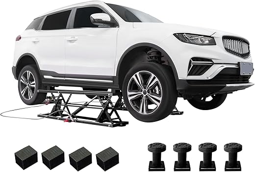 Albott Portable Car Lift, 5000 LBS Quick Jack