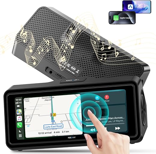 FocuWay Portable Carplay Touch Screen With GPS