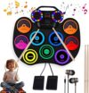 Oirtmiu Portable Electric Drum Set: 9-Pad Electronic Drum
