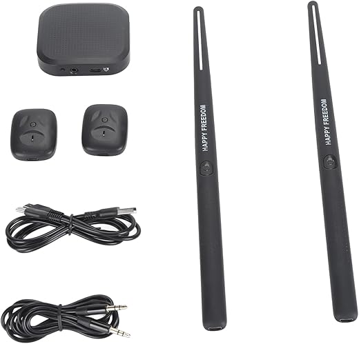 ciciglow Portable Virtual Drumsticks Kit With Pedal