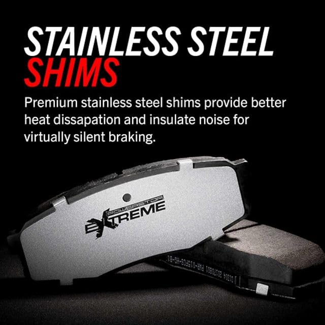 Power Stop Z26-1053 Rear Carbon-Fiber Brake Pads - Image 5