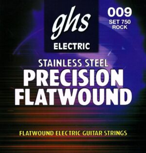 GHS Strings Precision Flatwound Strings Electric Guitar 750