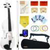 CRAFTEEM Premium 1/4 White Violin Outfit
