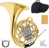 YueChun Premium Brass 4-Key Double French Horn