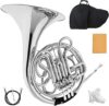 YueChun Premium Brass 4-Key Double French Horn