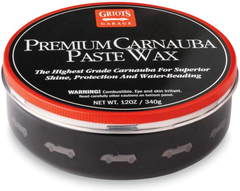 Griot's Garage Premium Carnauba Paste Wax 11029