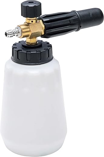 Greenworks Premium Foam Cannon 5209902, Black