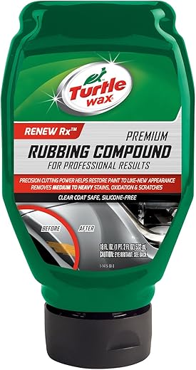 Turtle Wax Premium Grade Rubbing Compound T-415-6PK