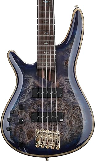 Ibanez Premium SR2605L Bass Guitar - Cerulean