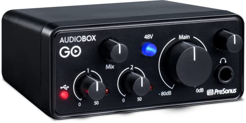 PreSonus AudioBox GO | USB-C Audio Interface Bundle - Image 2