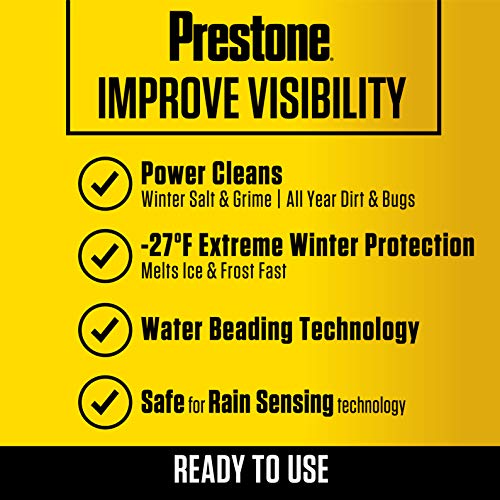 Prestone Deluxe 2-In-1 Windshield Washer Fluid - Image 5