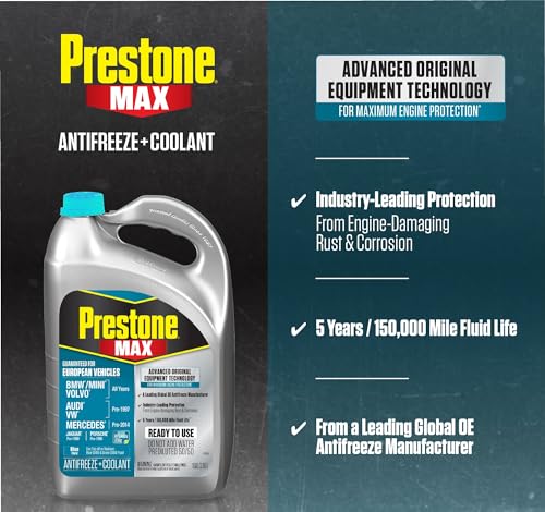 Prestone Euro Blue 50/50 Antifreeze Coolant - Image 3