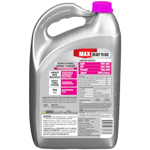 Prestone Max AF6410 Euro Pink Antifreeze, 1 Gallon - Image 2