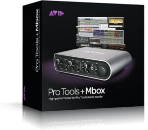 M-Audio Pro Tools Mbox 4×4 Studio Bundle