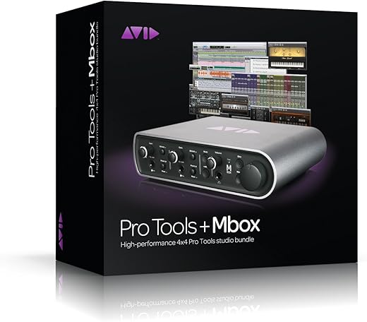 M-Audio Pro Tools Mbox 4x4 Studio Bundle