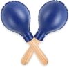 EASTROCK Professional Blue Maracas With ABS Shells