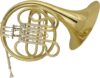 DZDZDZ Professional Brass Lacquer Gold F Key French Horn