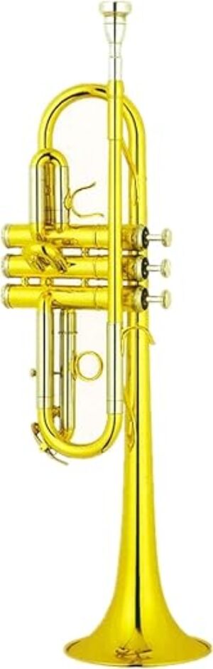 ZYZYZY Professional C Key Gold Lacquer Trumpet