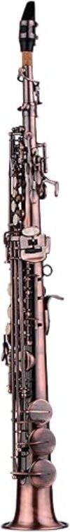 summina Professional Red Bronze Bb Soprano Saxophone Instrument