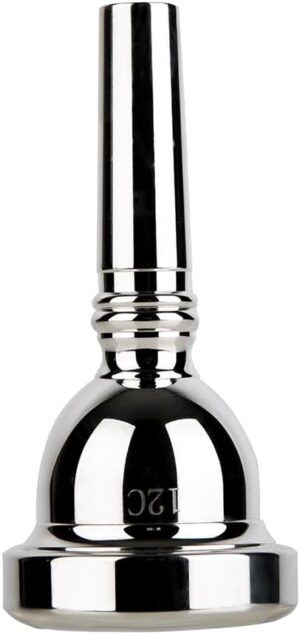 GLORY Professional Silver Plated Alto Trombone Mouthpiece 12c