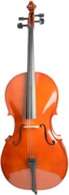 Lykos Professional Wood Acoustic Cello With Case