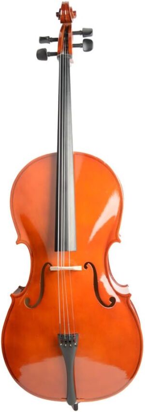 Lykos Professional Wood Acoustic Cello With Case