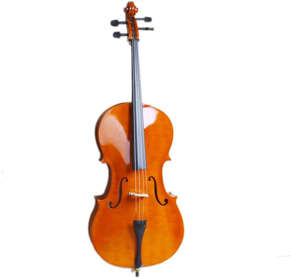 Lykos Professional Wood Acoustic Cello With Case